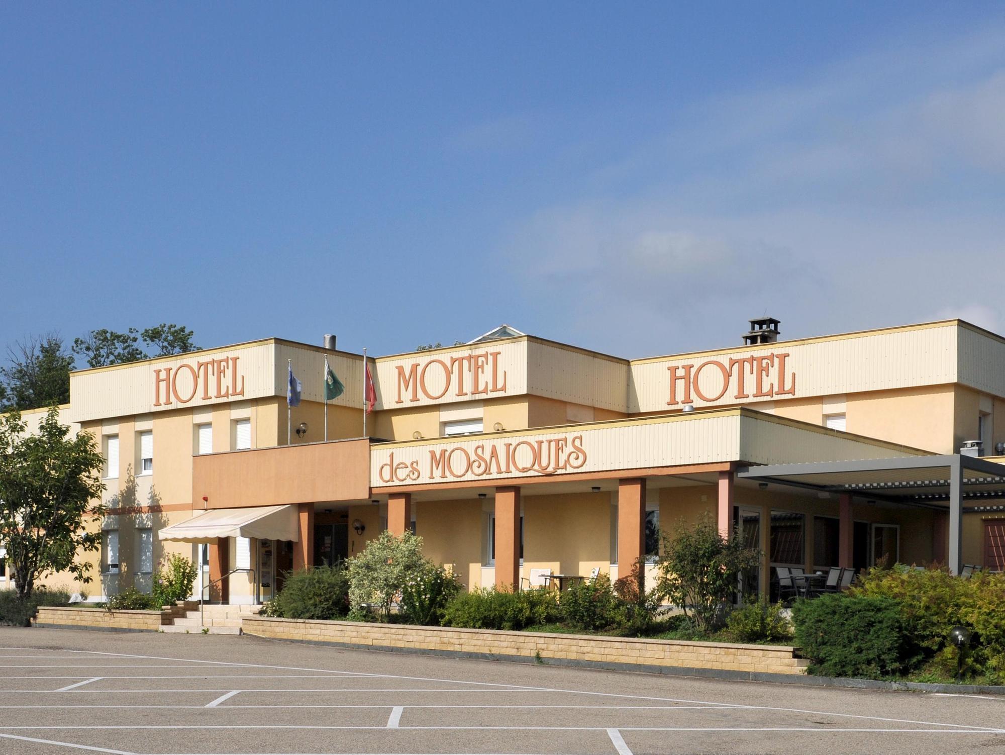 Hotel Des Mosaiques Orbe Buitenkant foto