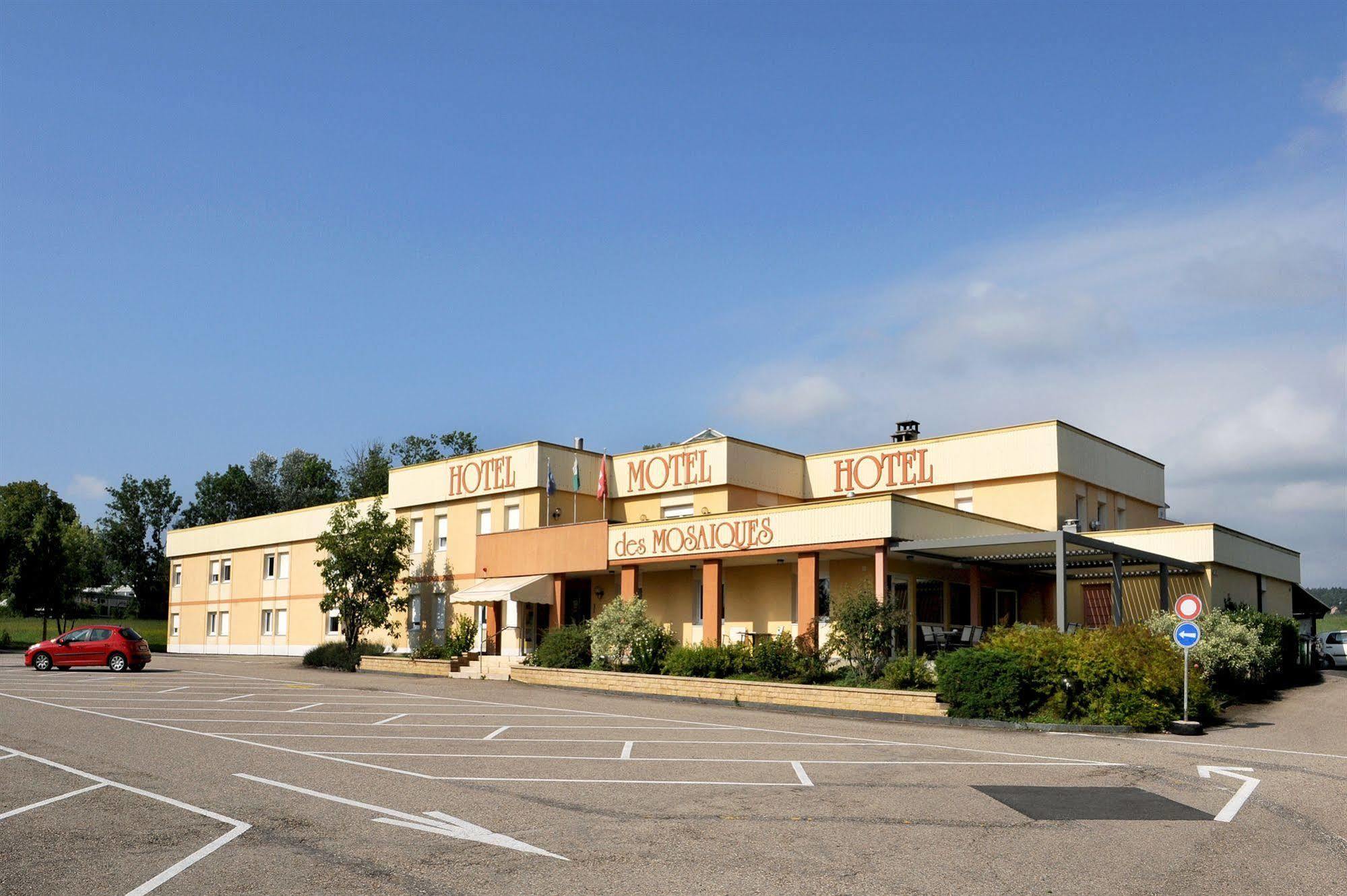 Hotel Des Mosaiques Orbe Buitenkant foto